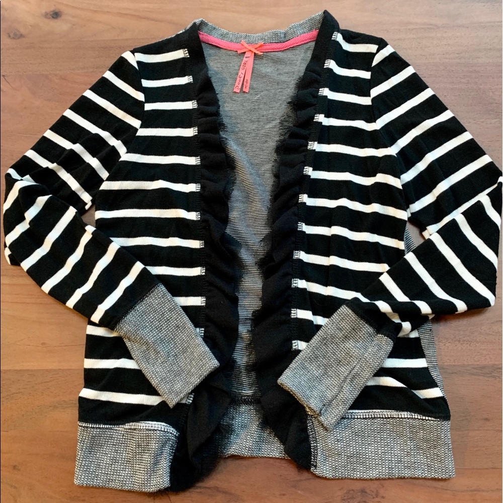 Girls Lightweight Cardigan Sweater, Size 7/8